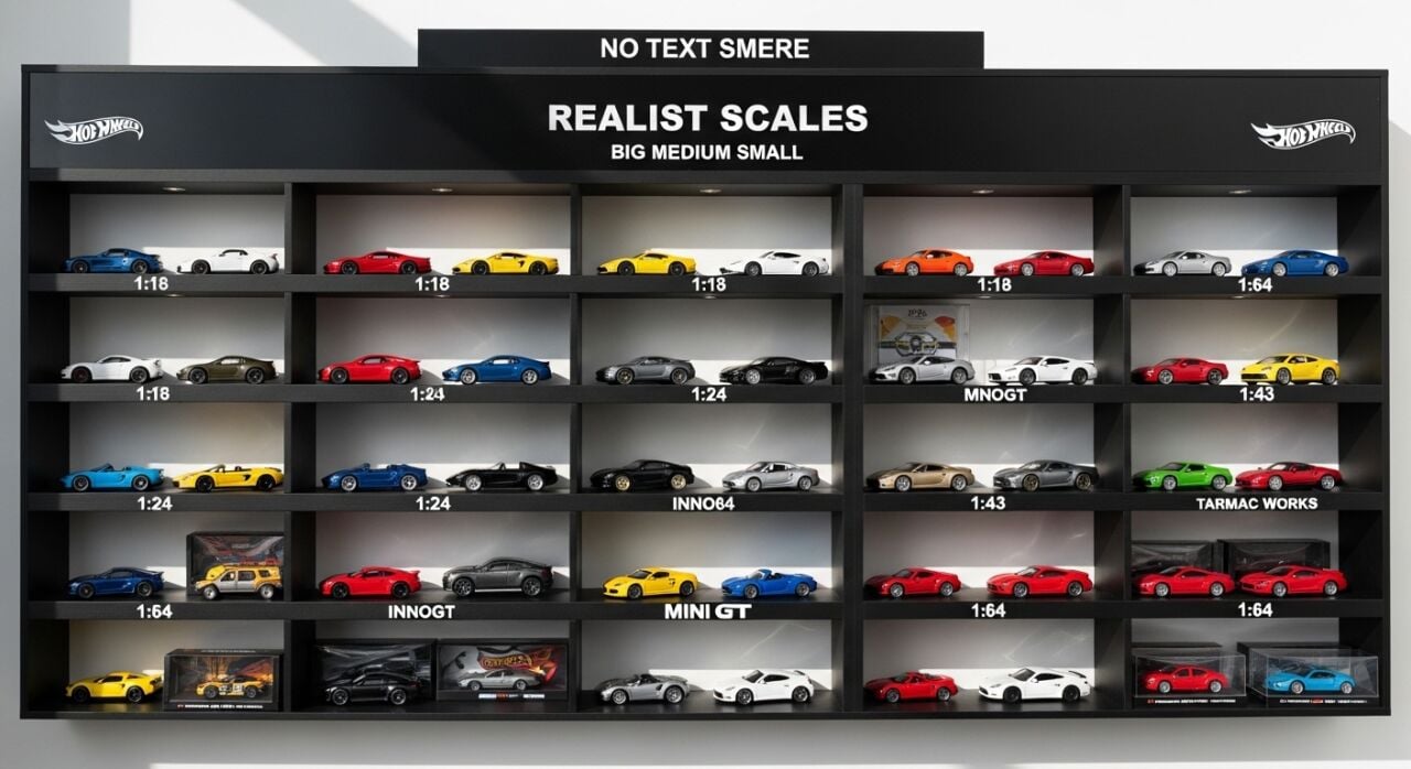 Diecast Ölçek Farkı Nedir? 1:18 mi 1:64 mü? Koleksiyon Rehberi 2025