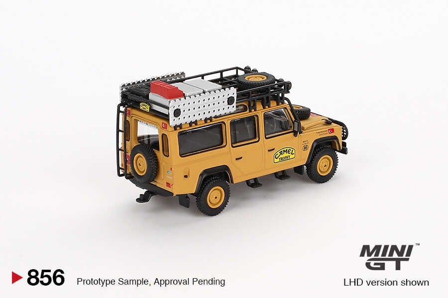 Mini GT 1/64 Land Rover Defender 110 1989 Camel Trophy Amazon Team Turkey - Turkey Exclusive  Blister Pack