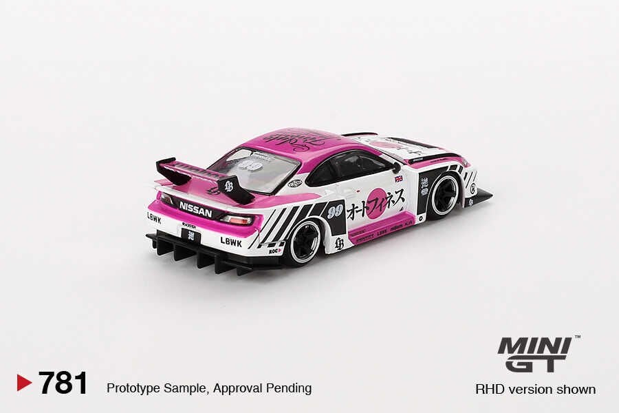 Mini GT 1/64 Nissan LB-Super Silhouette S15 SILVIA Auto Finesse SEMA 2023