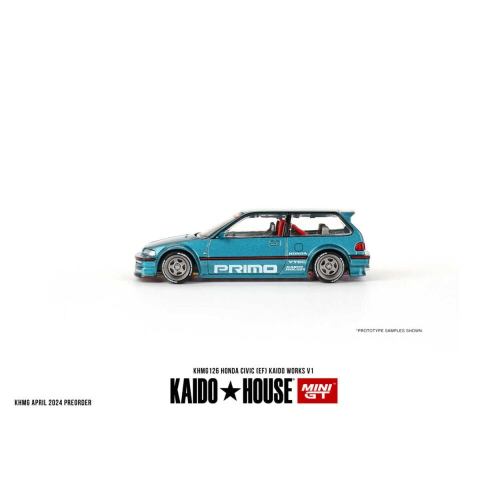 Mini GT 1/64 Honda Civic (EF) Kaido Works V1
