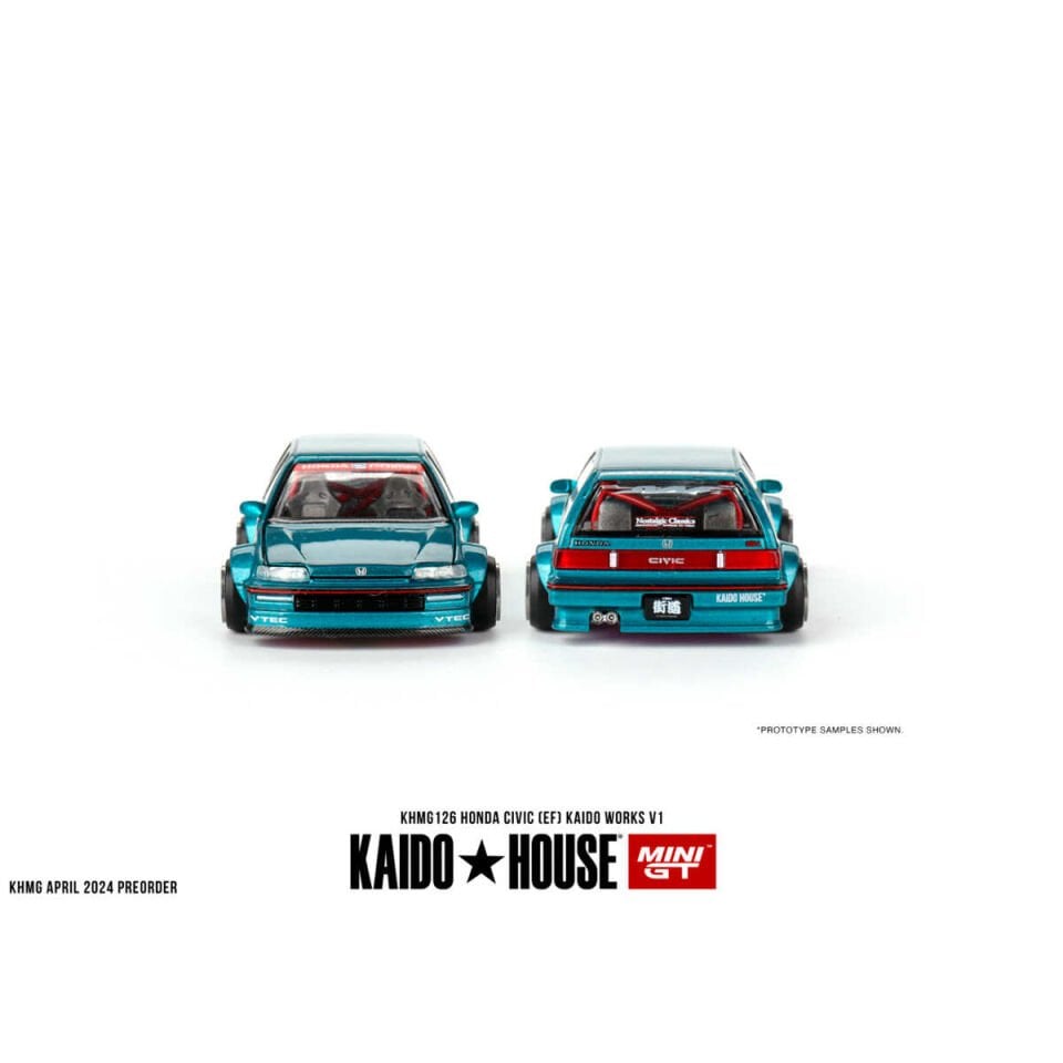 Mini GT 1/64 Honda Civic (EF) Kaido Works V1