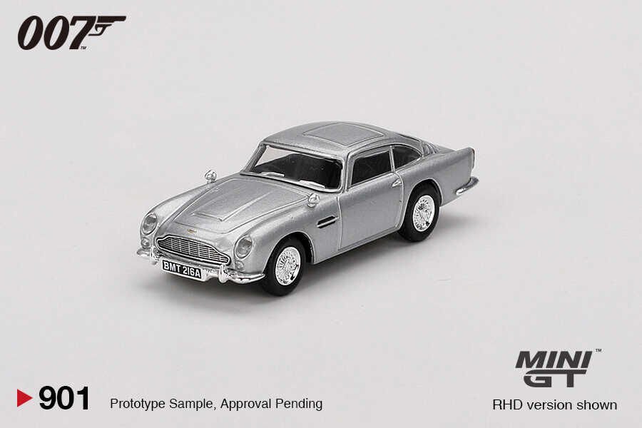 Mini GT 1/64 Aston Martin DB5 James Bond “Thunderball” / English Blister Paket