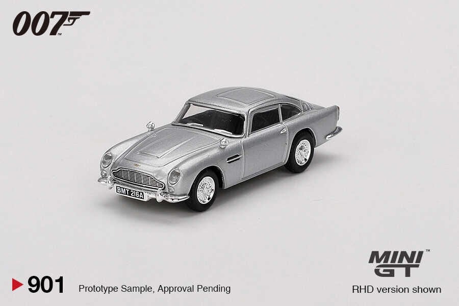 Mini GT 1/64 Aston Martin DB5 James Bond “Thunderball” / English Blister Paket