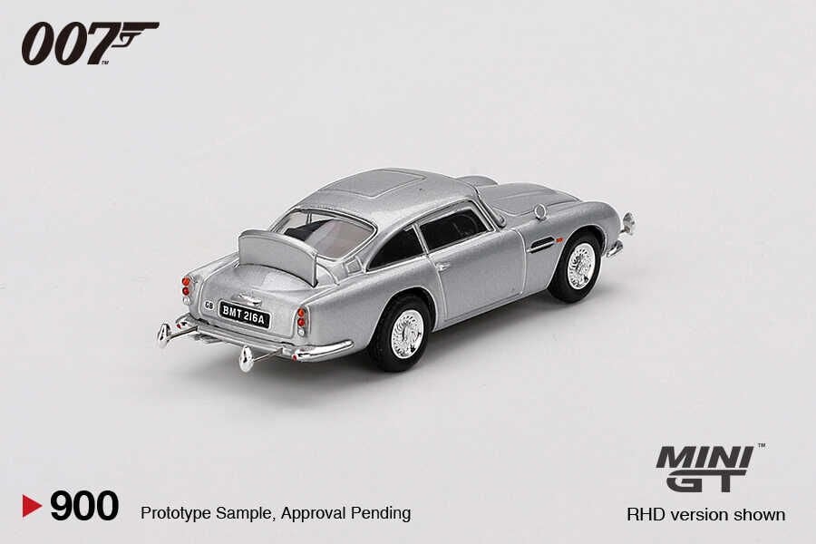 Mini GT 1/64 Aston Martin DB5 James Bond “Goldfinger” / English Blister Paket