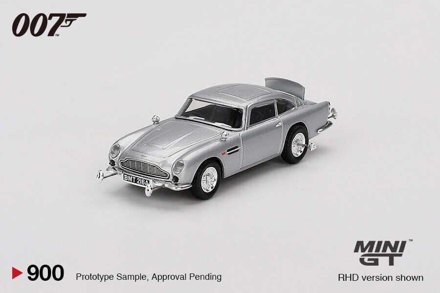 Mini GT 1/64 Aston Martin DB5 James Bond “Goldfinger” / English Blister Paket