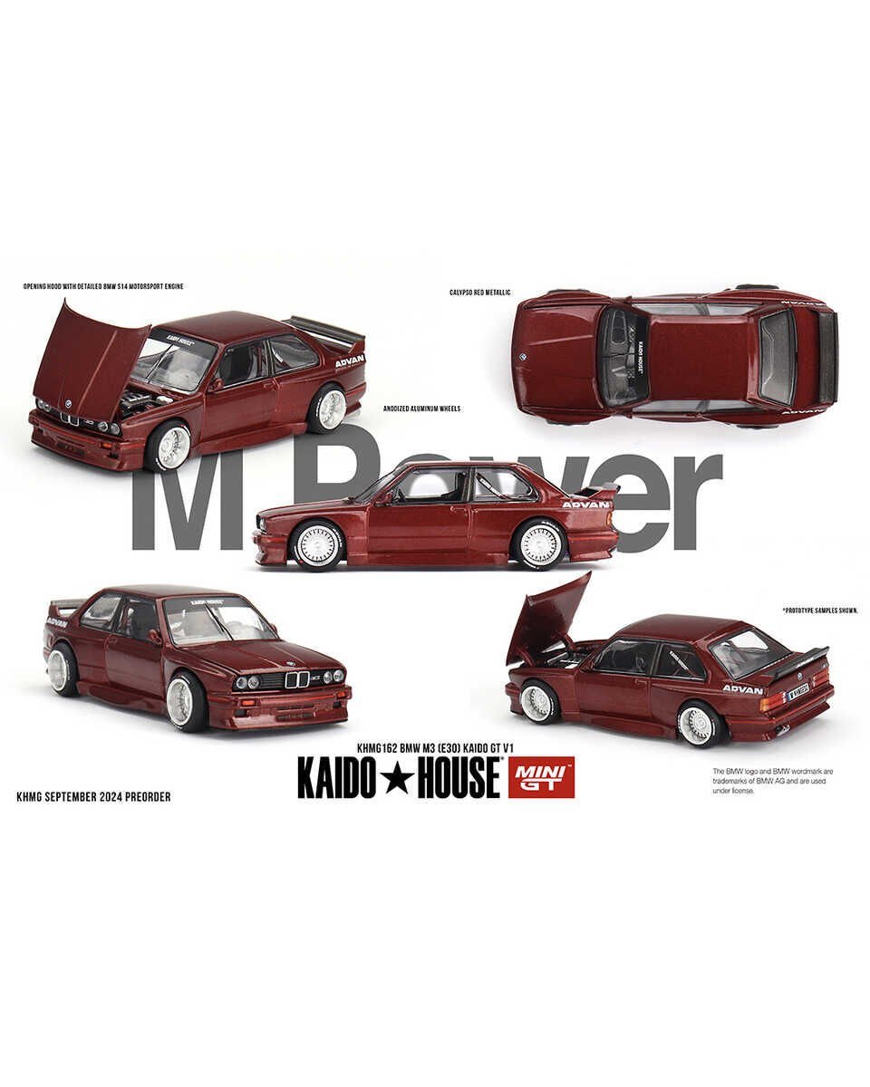 Mini GT 1/64 KaidoHouse BMW M3 (E30) GT V1
