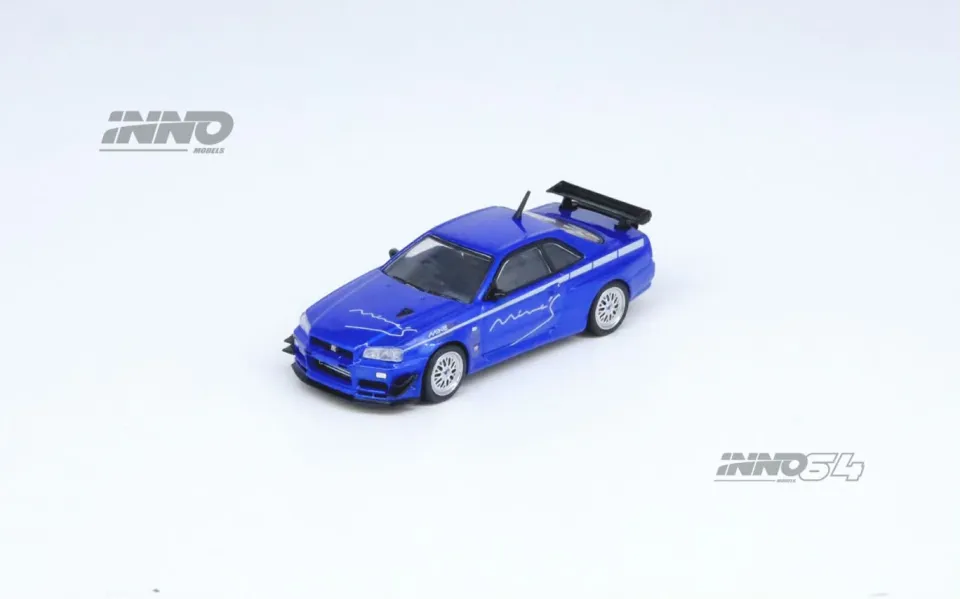 Inno 1/64 Nissan Skyline GT-R (R34) V-SPEC Tuned by ''MINE'S''