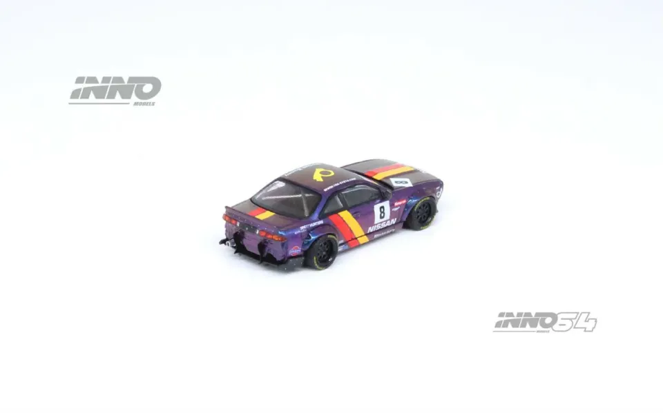 Inno 1/64 Nissan Silvia (S14) Boss ''ROCKET BUNNY'' Purple