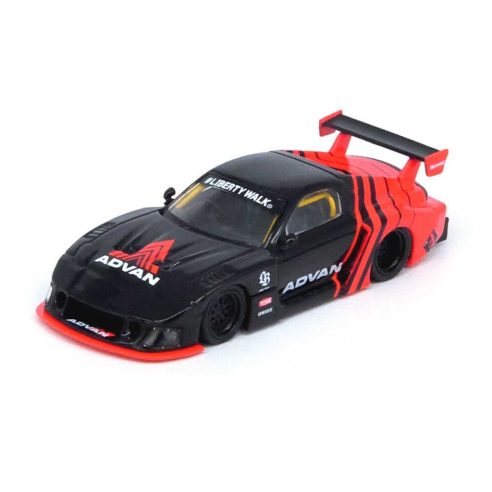 Inno 1/64 LBWK MAZDA RX7 (FD3S) LB-SUPER SILHOUETTE ''ADVAN LIVERY''