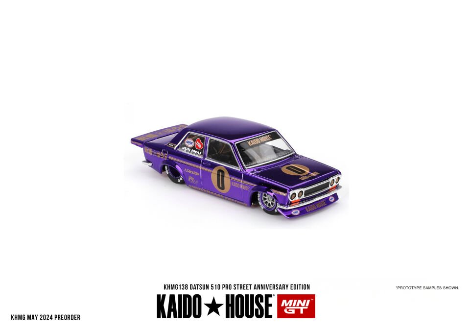 Mini GT 1/64 Kaido House Datsun 510 Pro Street Anniversary Edition