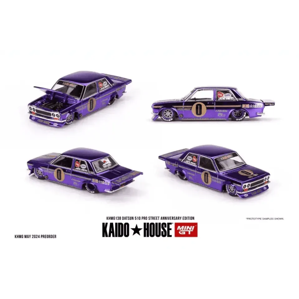 Mini GT 1/64 Kaido House Datsun 510 Pro Street Anniversary Edition