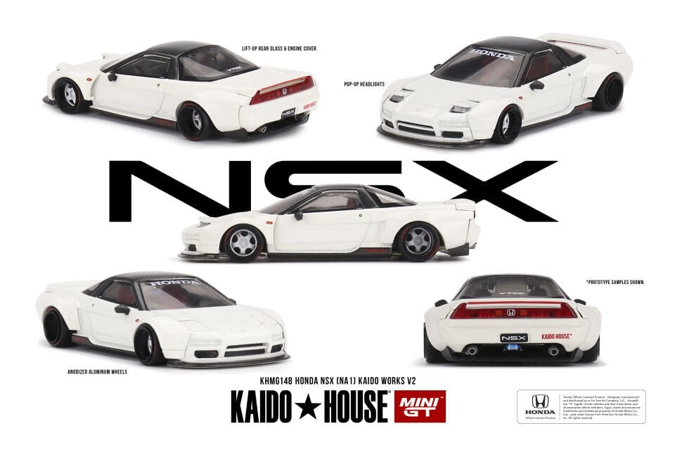 Mini GT 1/64 KaidoHouse Honda NSX (NA1) Kaido WORKS V2 KHMG148
