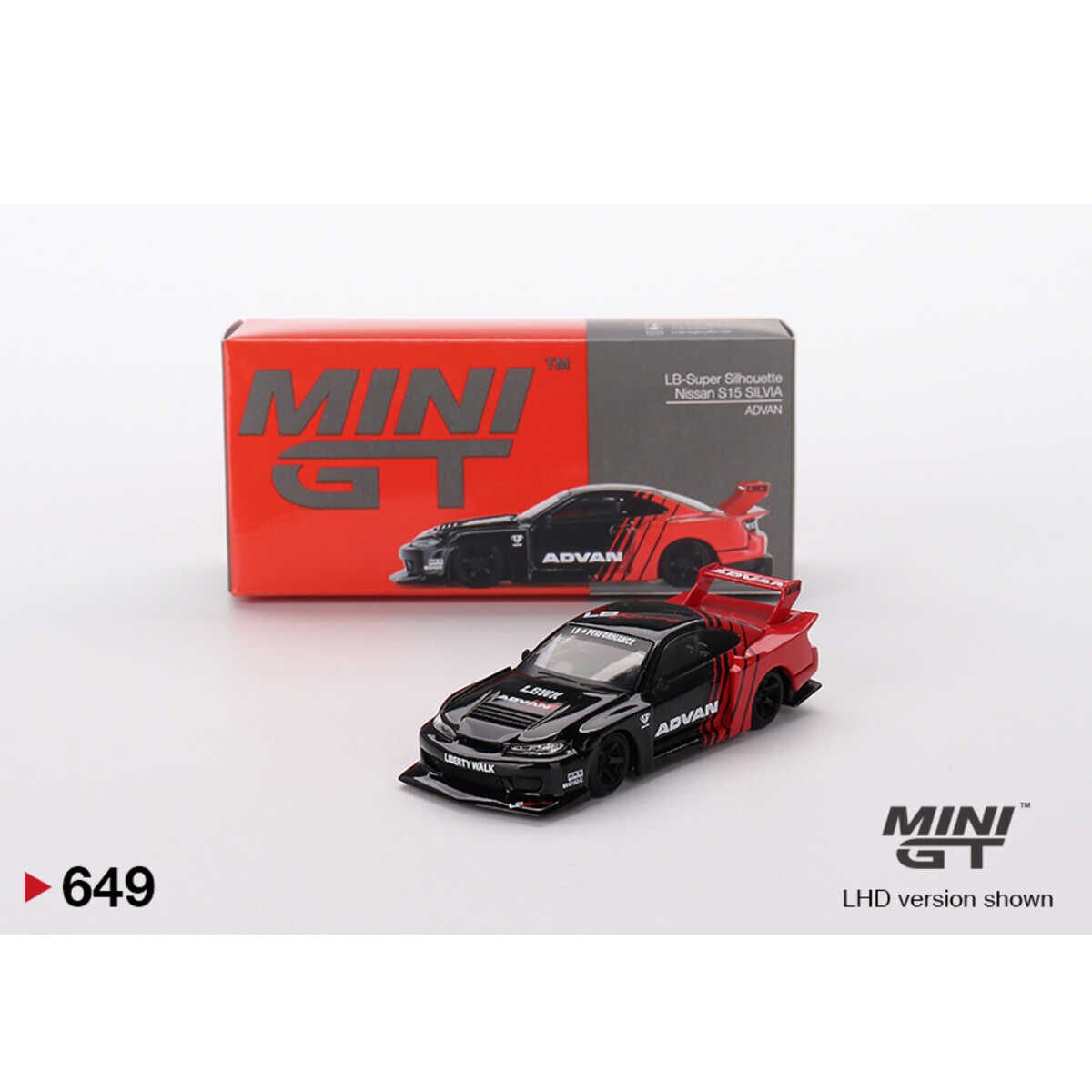 Mini GT 1/64 Nissan LB-Super Silhouette S15 SILVIA ADVAN