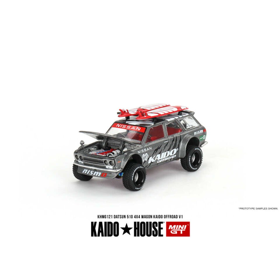 Mini GT 1/64 Datsun KAIDO 510 Wagon 4x4 Kaido Offroad V1