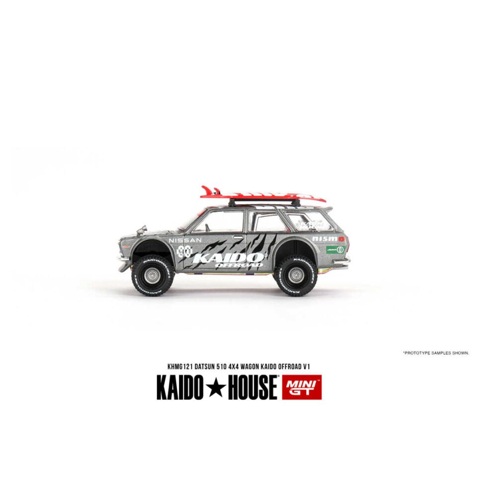 Mini GT 1/64 Datsun KAIDO 510 Wagon 4x4 Kaido Offroad V1