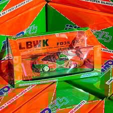 Inno 1/64 LBWK RX7 (FD3S) LB-SUPER SILHOUETTE