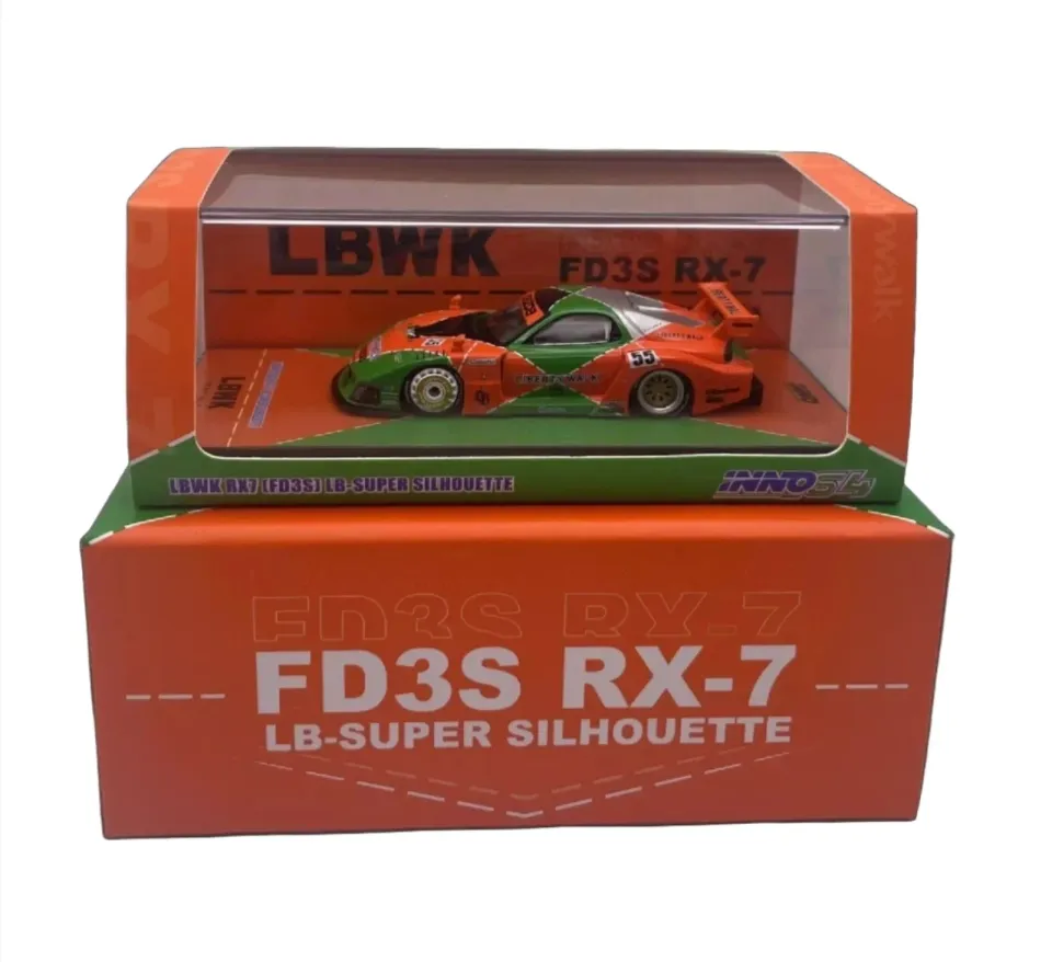 Inno 1/64 LBWK RX7 (FD3S) LB-SUPER SILHOUETTE