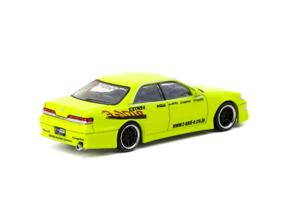 Tarmac Works 1/64 VERTEX Toyota Mark II JZX100 Light Green - Tokyo Auto Salon 2025 Special Edition - GLOBAL64 T64G-024-LG
