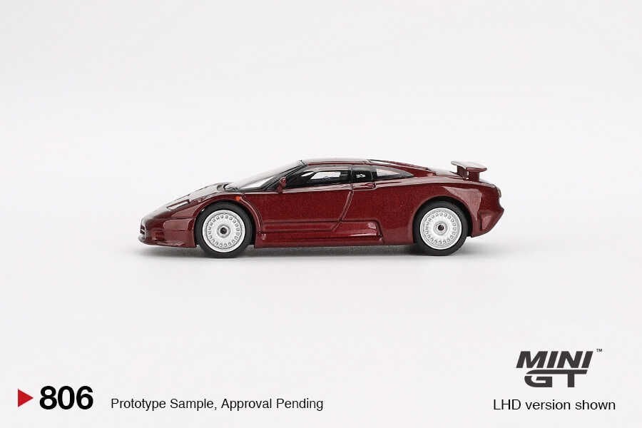 Mini GT 1/64 Bugatti EB110 GT Dark Red Metallic MGT00806