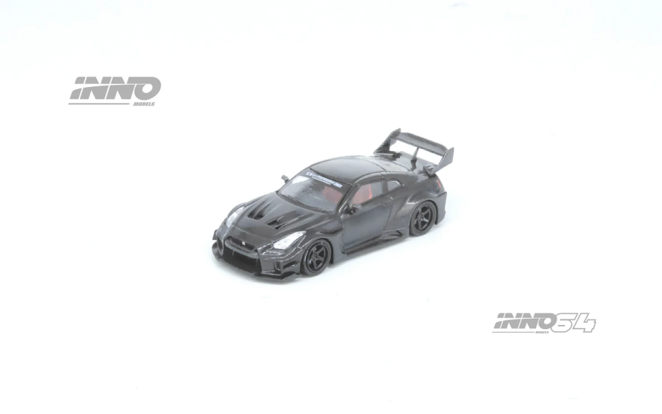I nno 1/64 NISSAN GT-R (R35) LBWK SUPER SILHOUETTE 35GT-RR Full Carbon IN64-LBWKR35-FC
