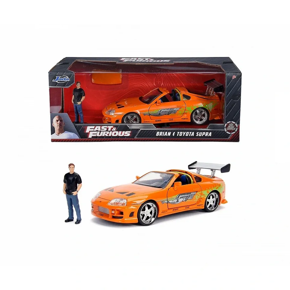 Jada 1/24 Fast and Furious 1995 Toyota Supra Brian OConner