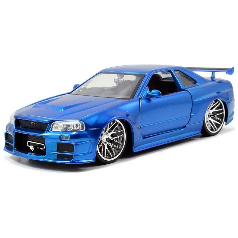 Jada 1/24 Fast & Furious 2002 Nissan Skyline Blue 4006333070754