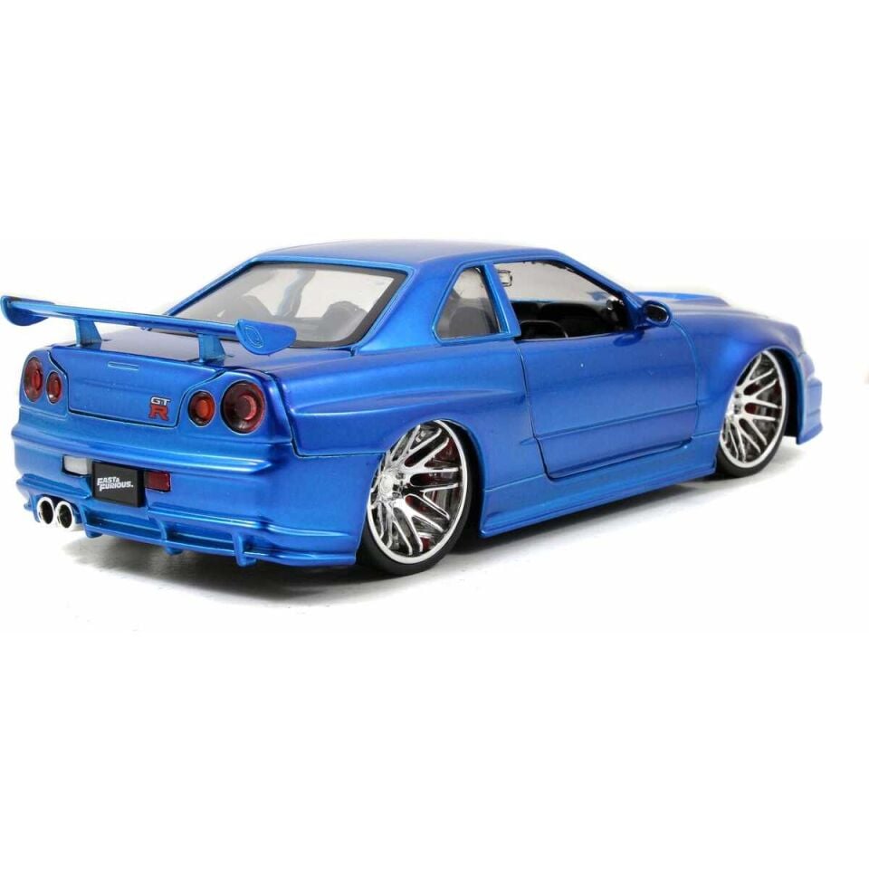 Jada 1/24 Fast & Furious 2002 Nissan Skyline Blue 4006333070754