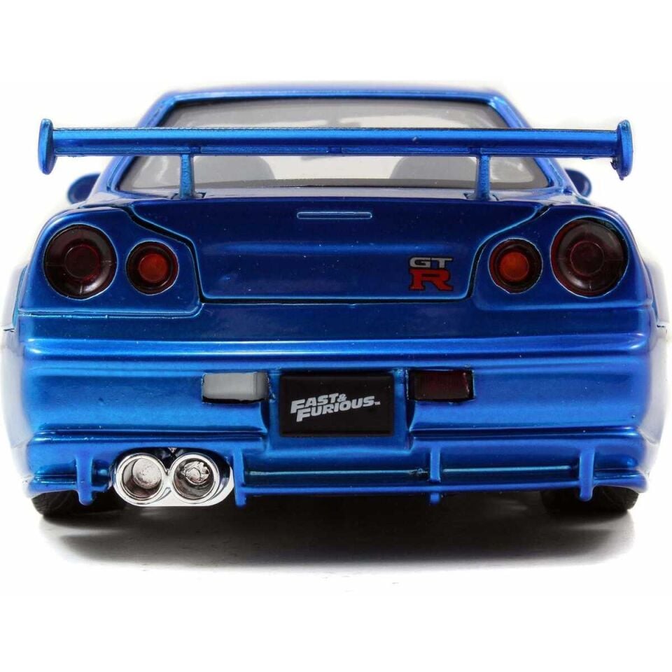 Jada 1/24 Fast & Furious 2002 Nissan Skyline Blue 4006333070754
