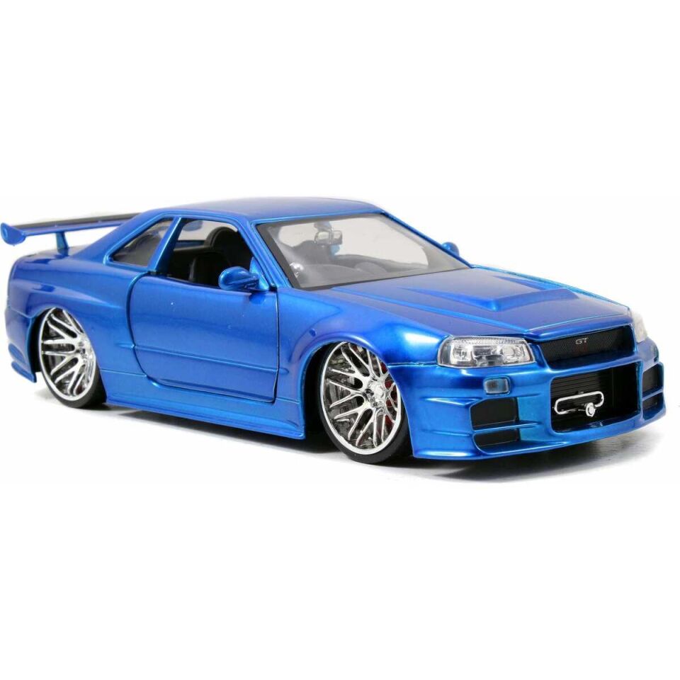 Jada 1/24 Fast & Furious 2002 Nissan Skyline Blue 4006333070754