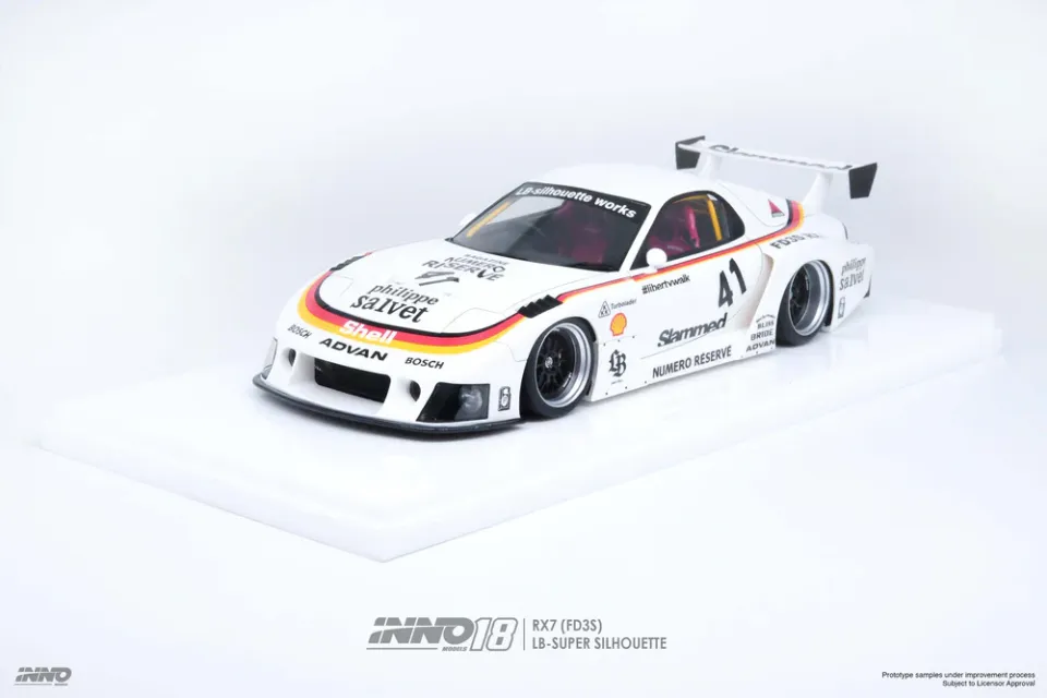 Inno 1/18 Mazda RX7 (FD3S) LB-SUPER SILHOUETTE IN18-LBWKRX7-02