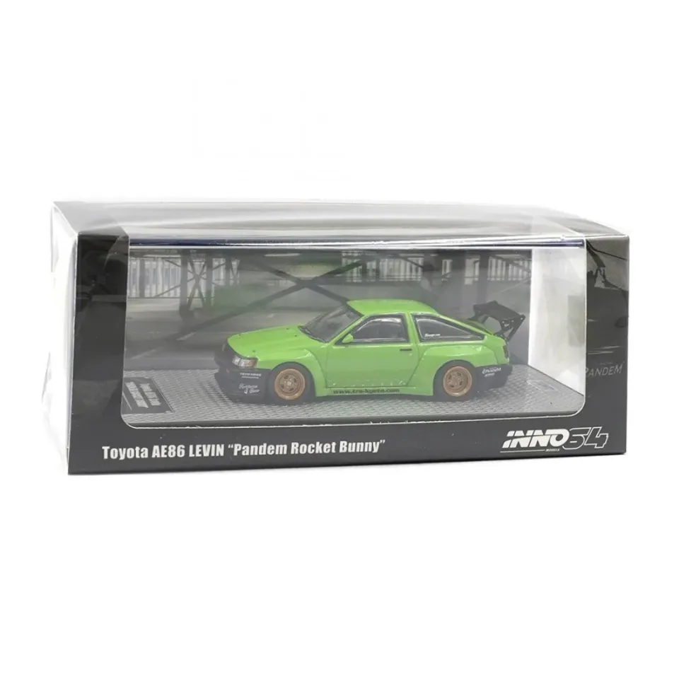 Inno64 1/64 Toyota AE86 Levin Pandem Rocket Bunny Green IN64-AE86PL-GRN