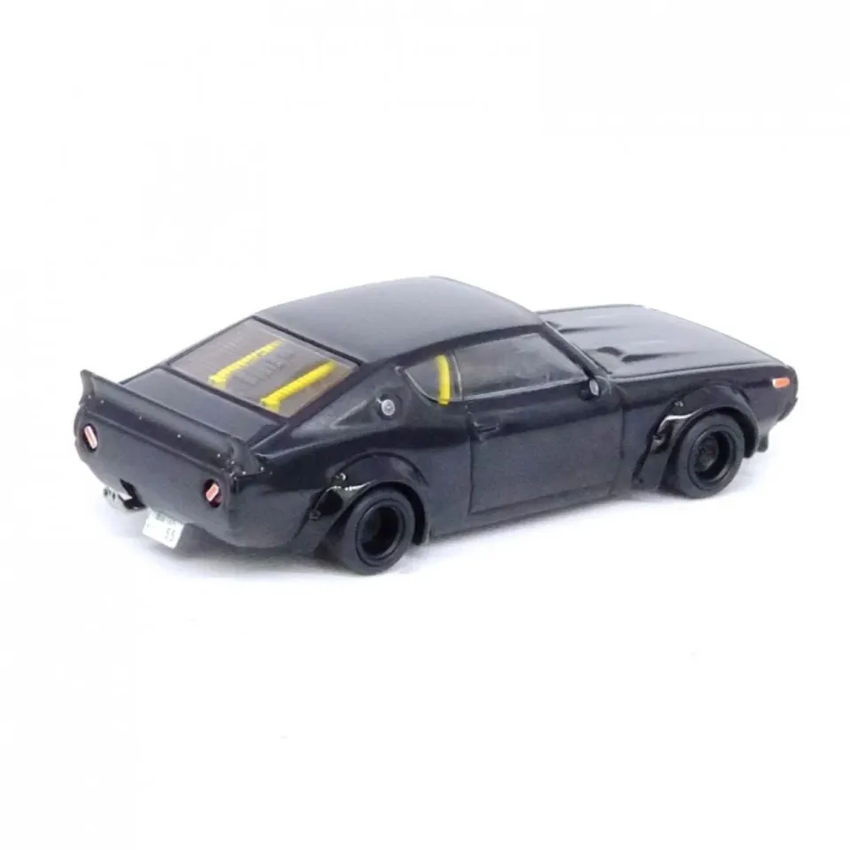 Inno 1/64 Nissan Skyline 2000 GT-R (KPGC110) ''KENMERI'' Black IN64-KPGC110LB-BLA