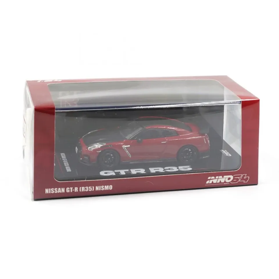Inno 1/64 Nissan GT-R (R35) NISMO Red IN64-R35N-RED