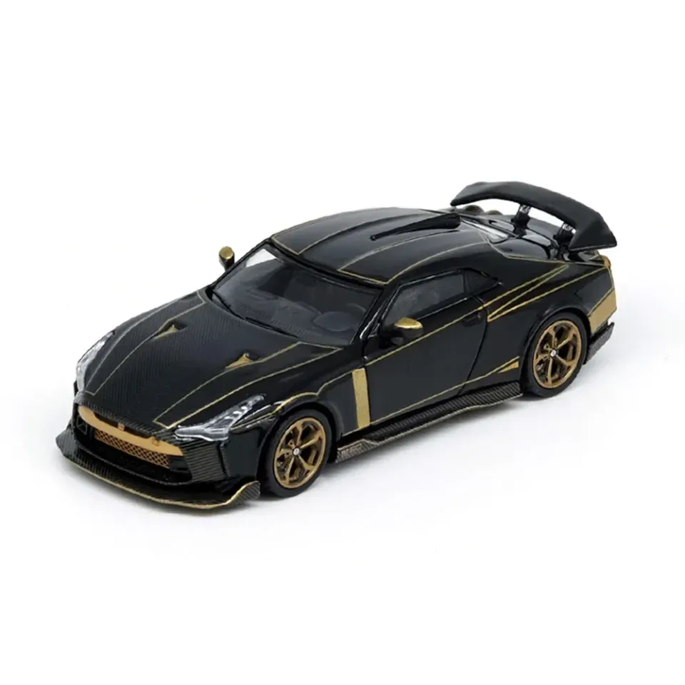 Inno64 1/64 Nissan GT-R50 By Italdesign Black IN64-R50-BLK