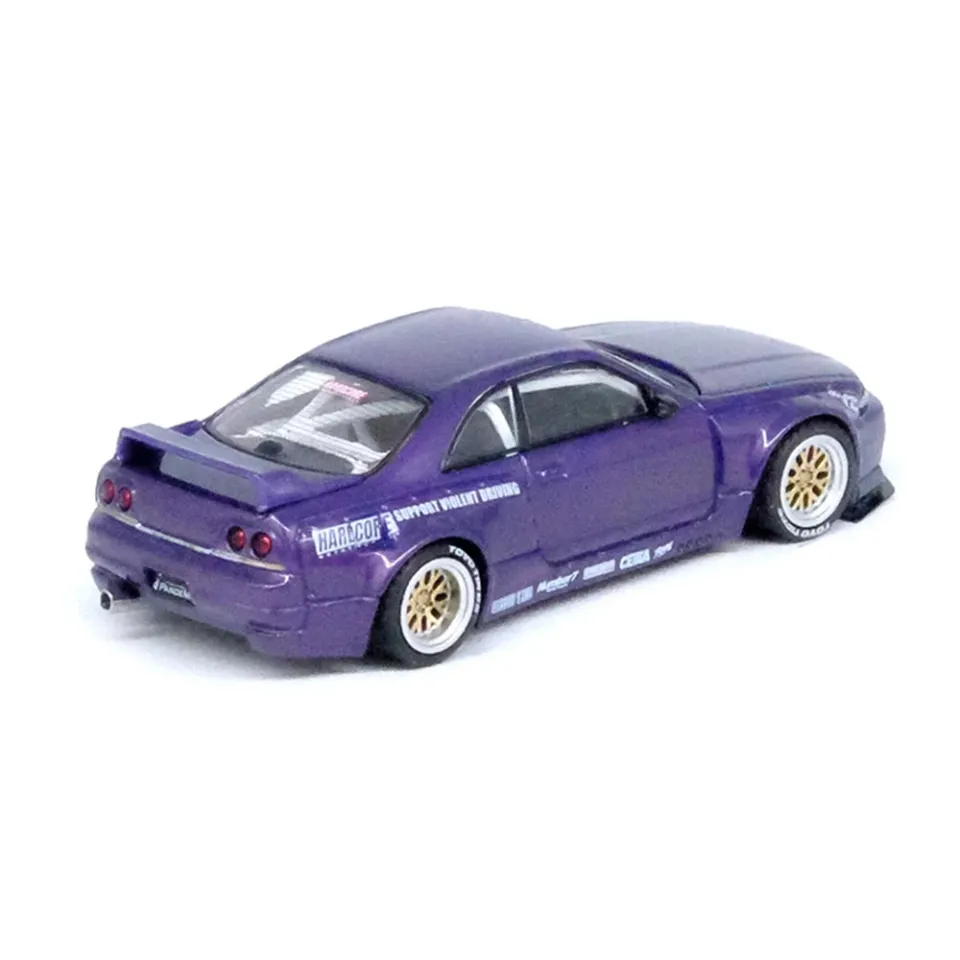 Inno64 1/64 Nissan Skyline GT-R (R33) Pandem Rocket Bunny Purple IN64-R33P-PPL
