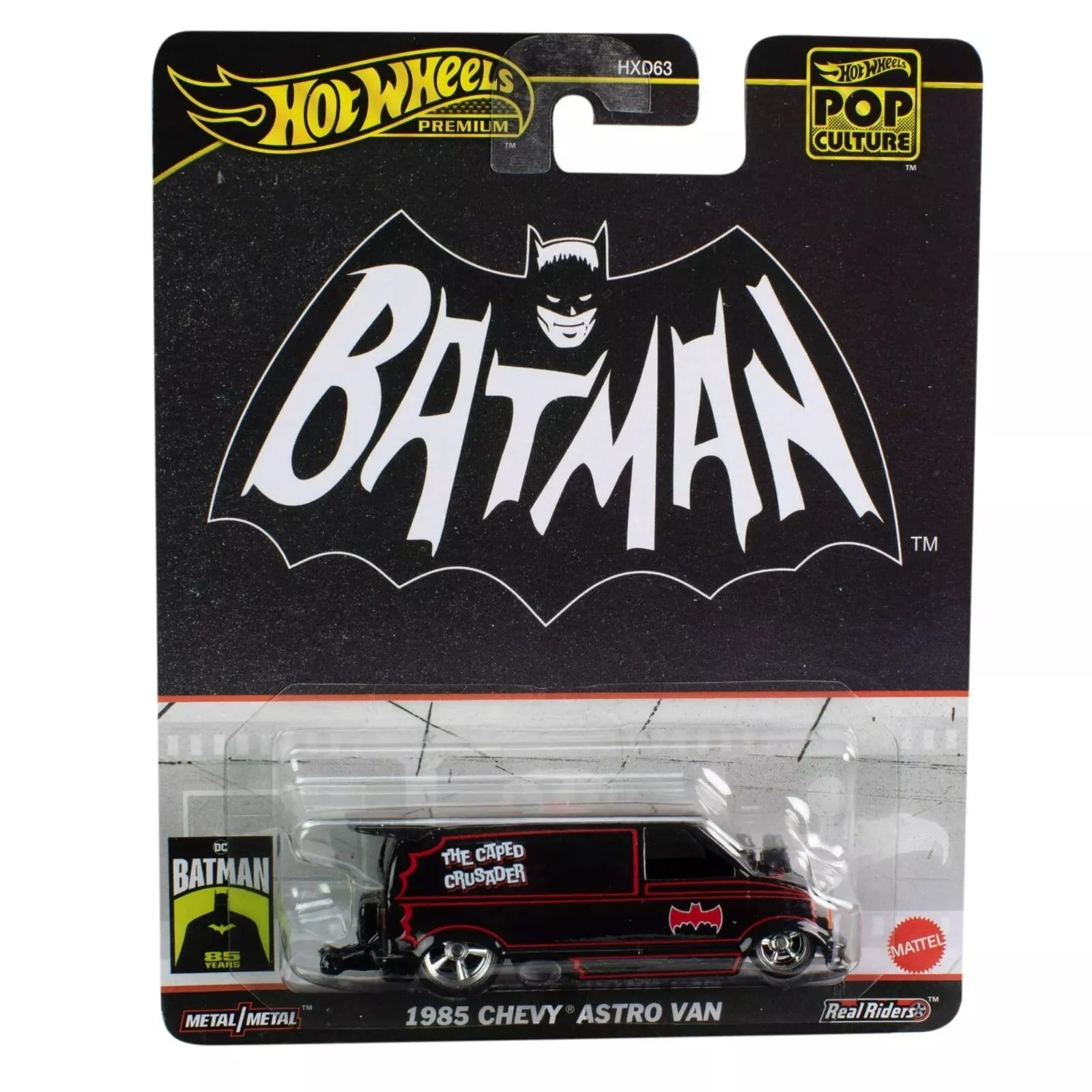 Hot Wheels Premium  Pop Culture Arabalar 1985 Chevy Astro Van HVJ48