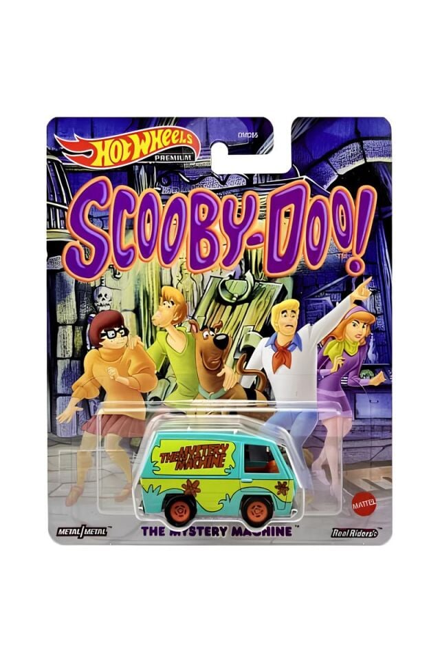 Hot Wheels Premium Pop Culture  Arabalar The Mystery Machine Scooby Doo JBL63