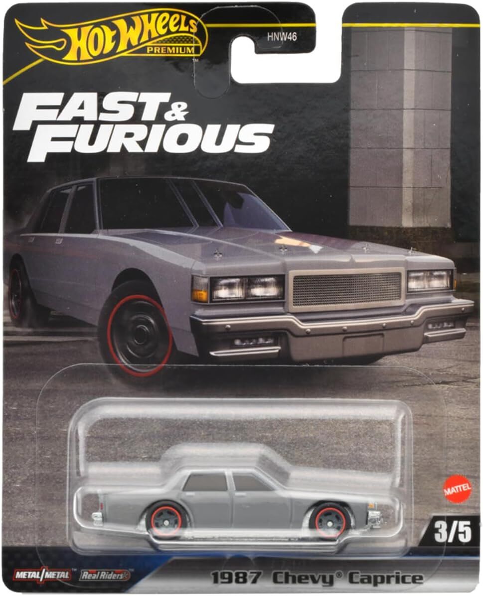 Hot Wheels Hızlı ve Öfkeli Premium Arabalar 1987 Chevy Caprice HRT98