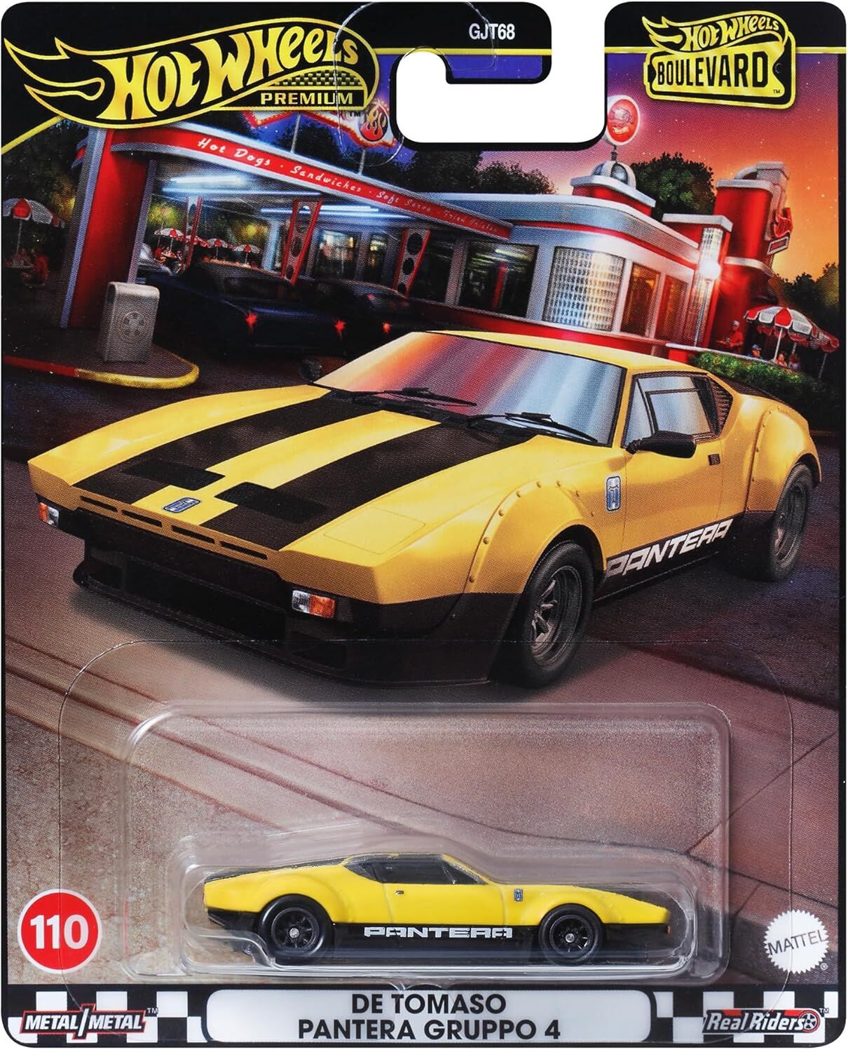 Hot Wheels Premium Boulevard Arabalar De Tomaso Pantera Gruppo 4 HRT75