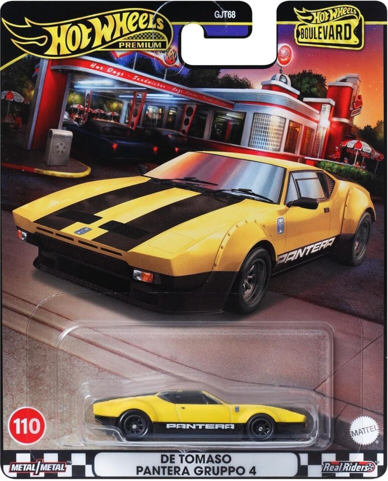 Hot Wheels Premium Boulevard Arabalar De Tomaso Pantera Gruppo 4 HRT75