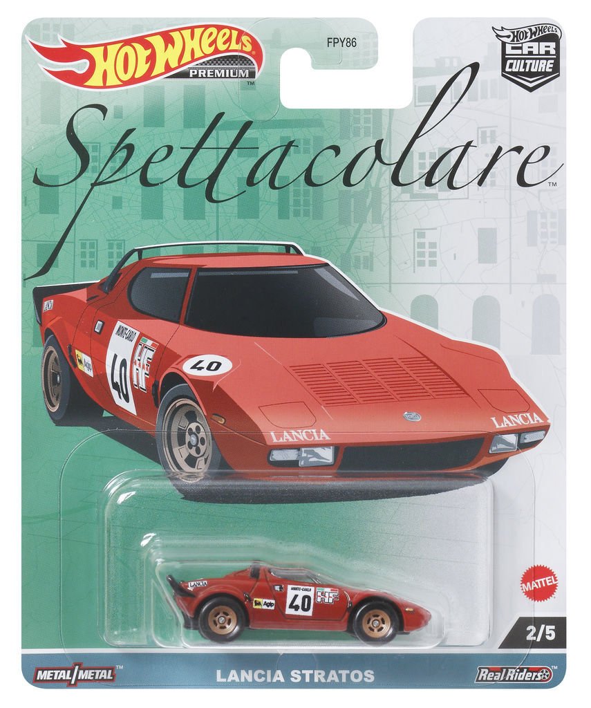 Hot Wheels Premi̇um Car Culture Arabalar Lancia Stratos HKC49