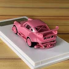 DCM 1/64 Scale Porsche 964 RWB Pink Diecast Model Collection