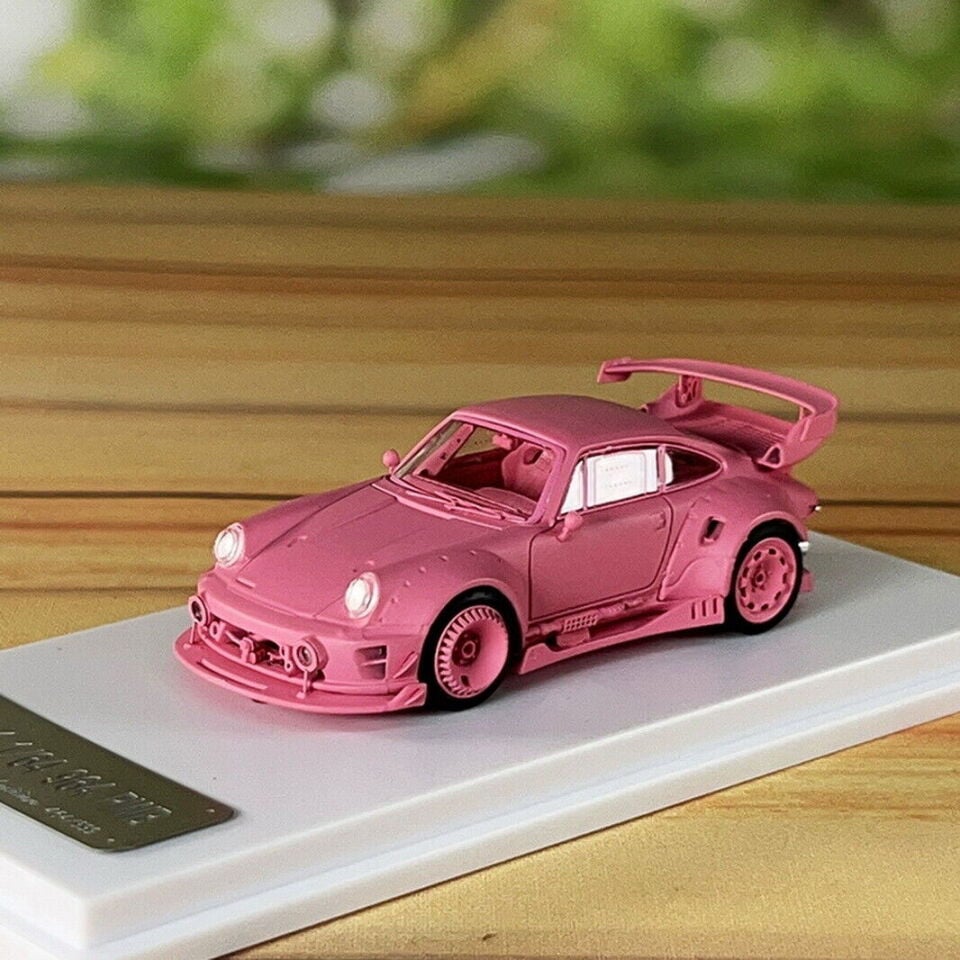 DCM 1/64 Scale Porsche 964 RWB Pink Diecast Model Collection