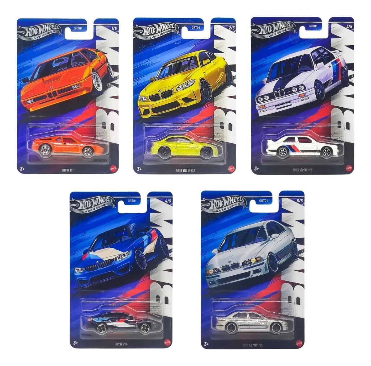 Hot Wheels BMW Beşli Set GRT01 - 979N