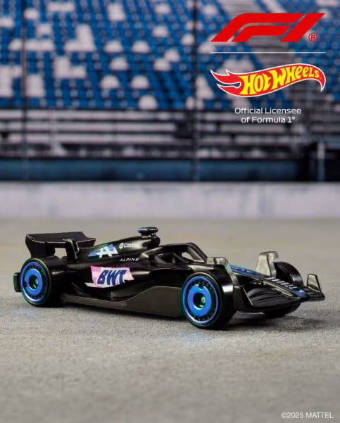 Hot Wheels Formula 1 Temalı Beşli Araç Seti JGF58