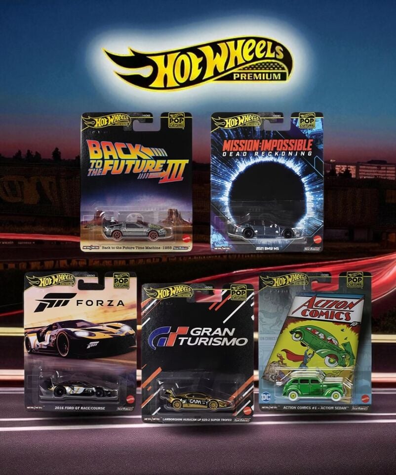 Hot Wheels Premium Pop Culture 2025 Mix 5 HXD63-979L