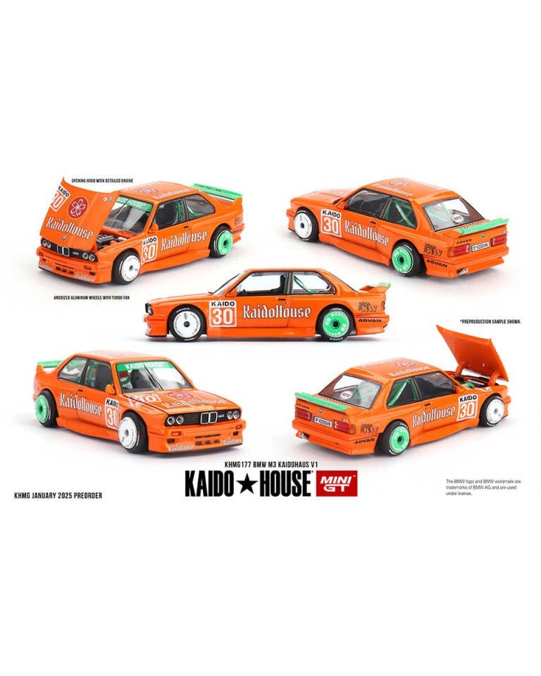 Mini GT 1/64 BMW M3 KaidoHause V1 KHMG177