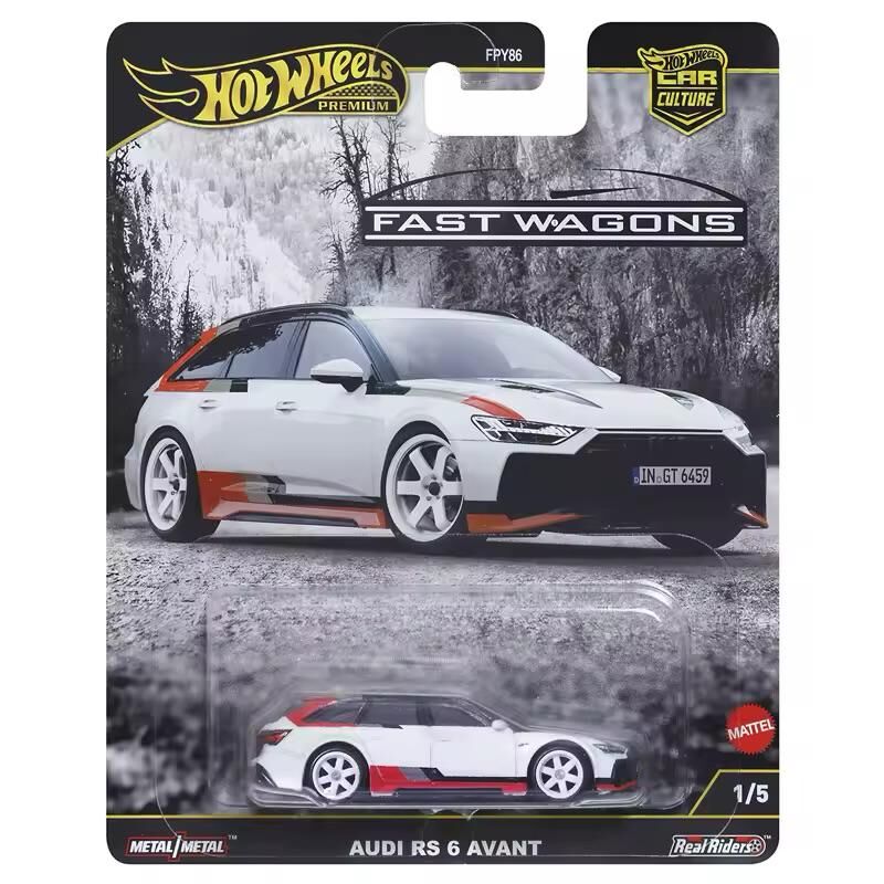 Hot Wheels Premium Fast Wagons Beşli Araba Seti FPY86