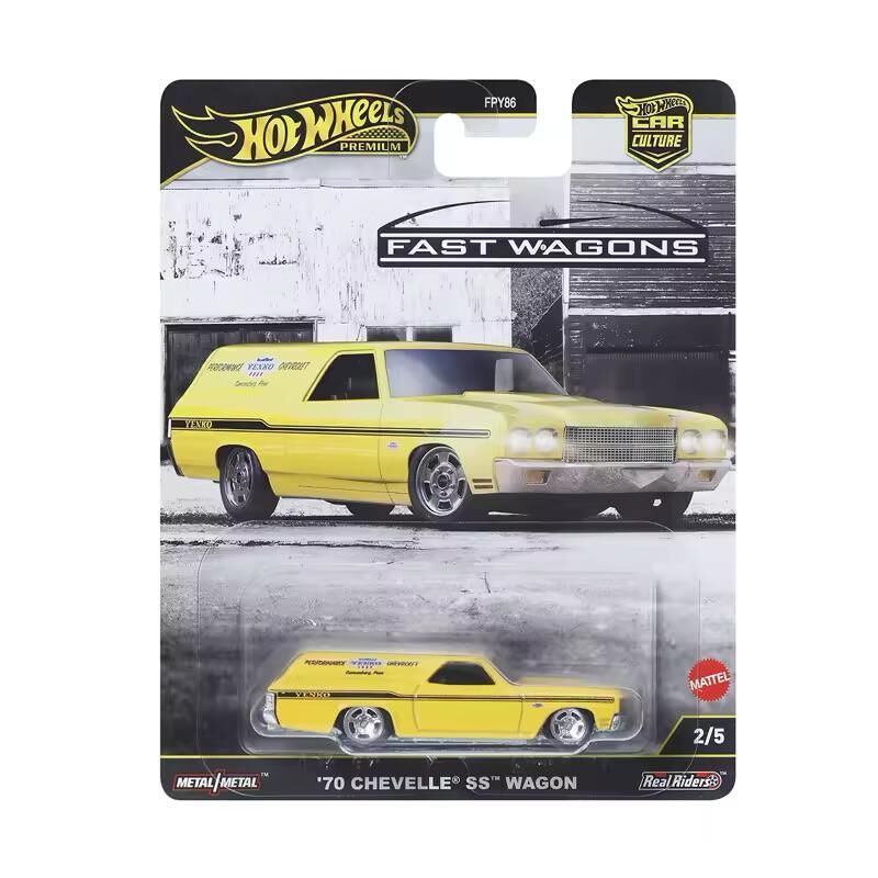 Hot Wheels Premium Fast Wagons Beşli Araba Seti FPY86
