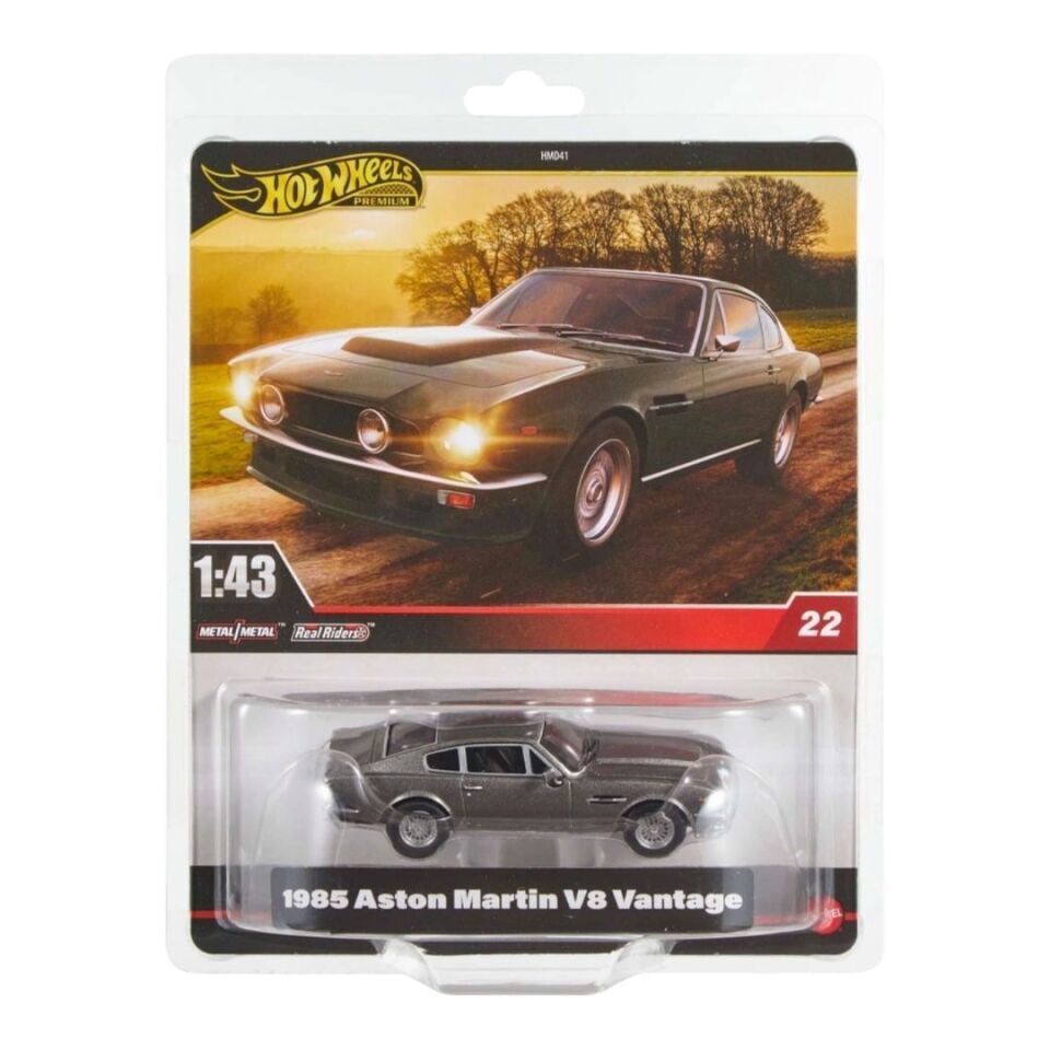 Hot Wheels Premium Cars 1985 Aston Martin V8 Vantage  1:43 Ölçek